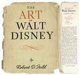 Walt Disney Signed Copy of His Pioneering Animation Study, ''The Art of Walt Disney'' -- With Phil Sears COA